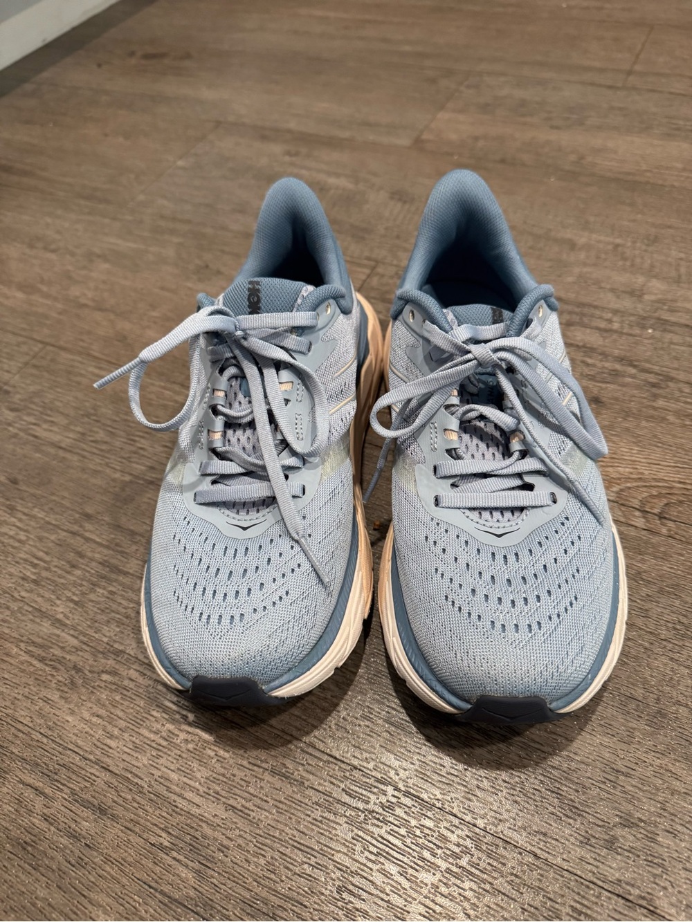 Hoka Women's Light Blue Athletic Running Shoes